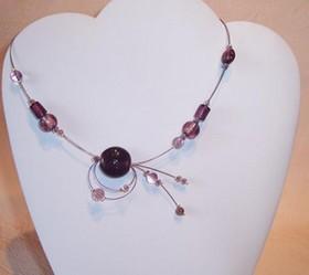 Tuto collier personnalisable en perles sur fil câblé #22 